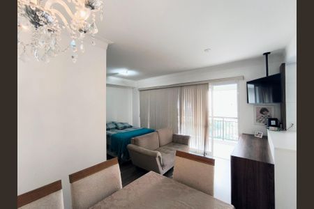 Sala e Quarto de kitnet/studio à venda com 1 quarto, 48m² em Vila Arens, Jundiaí