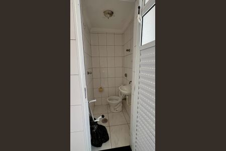 Banheiro de apartamento à venda com 3 quartos, 110m² em Jardim Chácara Inglesa, São Bernardo do Campo