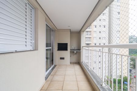 Varanda da Sala de apartamento à venda com 2 quartos, 90m² em Vila Sonia do Taboao, Taboão da Serra