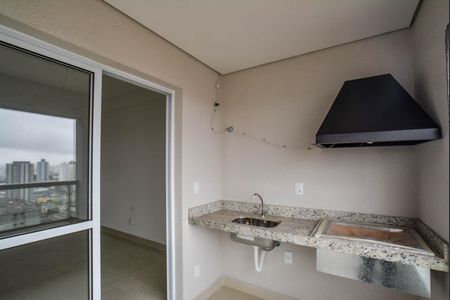 Varanda da Sala de apartamento à venda com 2 quartos, 69m² em Parque das Nações, Santo André