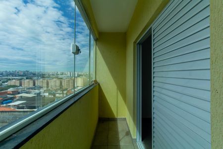 Varanda do Quarto de apartamento para alugar com 1 quarto, 70m² em Cidade Continental, São Paulo