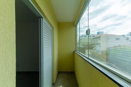Varanda do Quarto de apartamento para alugar com 1 quarto, 70m² em Cidade Continental, São Paulo