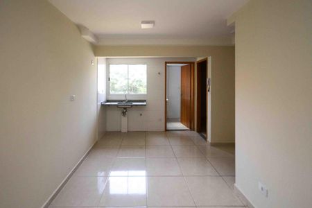 Sala/Cozinha de apartamento para alugar com 2 quartos, 35m² em Vila Regente Feijó, São Paulo