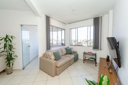 SALA de apartamento à venda com 3 quartos, 75m² em Caiçara-adelaide, Belo Horizonte