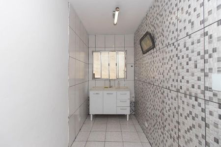 Cozinha de casa para alugar com 1 quarto, 40m² em Jardim Felicidade (zona Norte), São Paulo