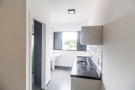 Cozinha de kitnet/studio para alugar com 1 quarto, 25m² em Jardim das Belezas, Carapicuíba