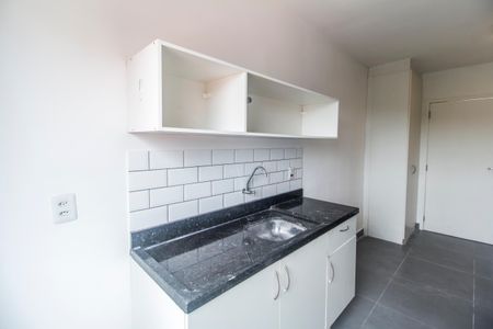Cozinha de kitnet/studio para alugar com 1 quarto, 25m² em Jardim das Belezas, Carapicuíba