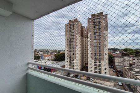 Varanda da Sala de apartamento para alugar com 2 quartos, 54m² em Alves Dias, São Bernardo do Campo