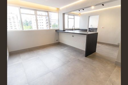 Sala/Cozinha de apartamento à venda com 1 quarto, 56m² em Parque da Mooca, São Paulo