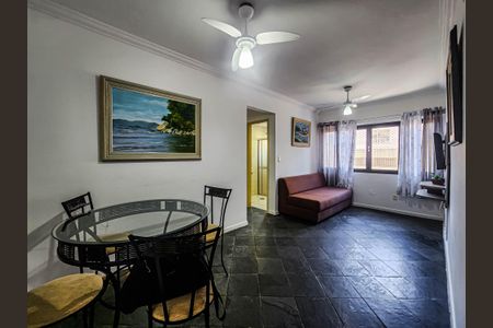 Sala de apartamento para alugar com 1 quarto, 78m² em Aparecida, Santos