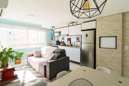Sala de apartamento à venda com 2 quartos, 51m² em Fátima, Canoas