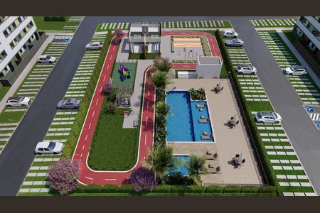 Apartamento à venda com 1 quarto, 41m² em Tres Barras, Contagem