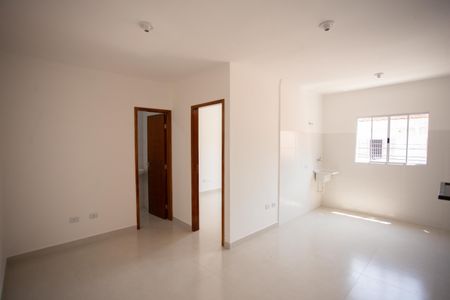 Sala/Cozinha de kitnet/studio para alugar com 1 quarto, 31m² em Carandiru, São Paulo