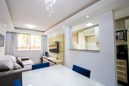 Sala de apartamento à venda com 2 quartos, 57m² em Parque Sao Vicente, Santo André