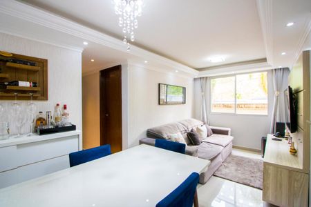 Sala de apartamento à venda com 2 quartos, 57m² em Parque Sao Vicente, Santo André