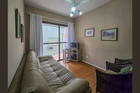 Sala de apartamento para alugar com 2 quartos, 85m² em Embaré, Santos