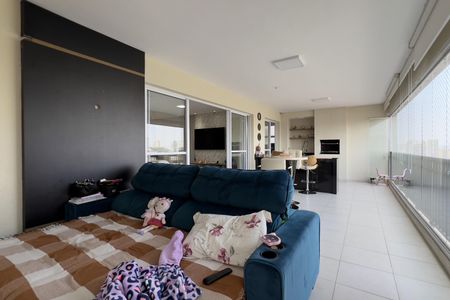 Varanda gourmet de apartamento à venda com 4 quartos, 194m² em Parque Renato Maia, Guarulhos