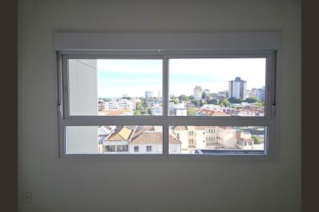 Janela da Sala/Cozinha de kitnet/studio à venda com 1 quarto, 35m² em Passo D’areia, Porto Alegre