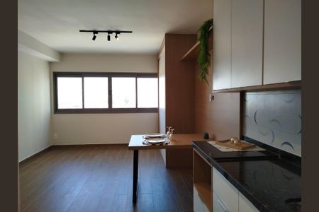 Studio - quarto e cozinha americana de kitnet/studio à venda com 1 quarto, 26m² em Vila Matilde, São Paulo