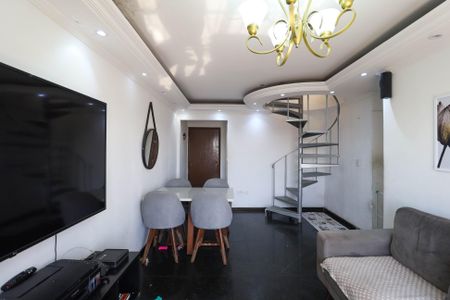 Sala de apartamento à venda com 3 quartos, 157m² em Parque Novo Mundo, São Paulo