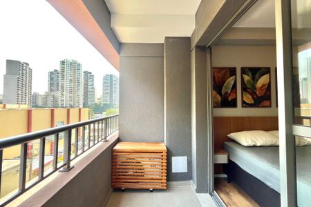 Varanda de kitnet/studio para alugar com 1 quarto, 25m² em Vila Mascote, São Paulo