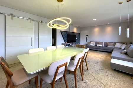 Sala de Jantar de apartamento à venda com 4 quartos, 126m² em Sion, Belo Horizonte