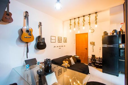 Sala de apartamento à venda com 2 quartos, 46m² em Vila Príncipe de Gales, Santo André