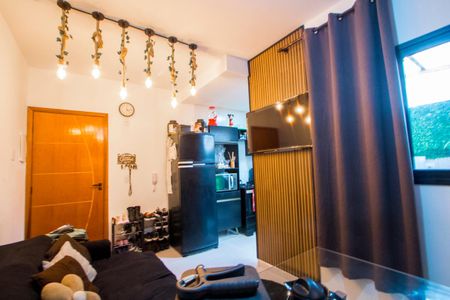 Sala de apartamento à venda com 2 quartos, 46m² em Vila Príncipe de Gales, Santo André