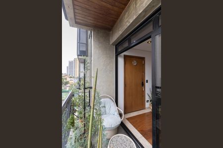 Varanda da Sala de apartamento para alugar com 3 quartos, 130m² em Vila Santo Estefano, São Paulo