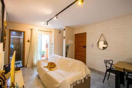 Sala de apartamento para alugar com 3 quartos, 70m² em Jardim Paraiso, Santo André