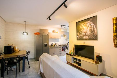 Sala de apartamento para alugar com 3 quartos, 70m² em Jardim Paraiso, Santo André