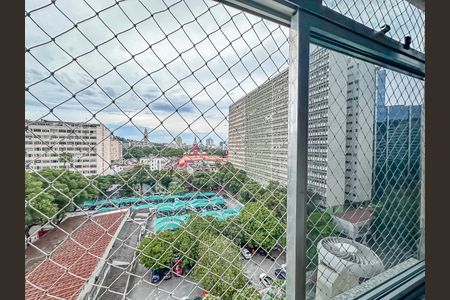 Vista da Sala de apartamento à venda com 2 quartos, 56m² em Centro, Rio de Janeiro