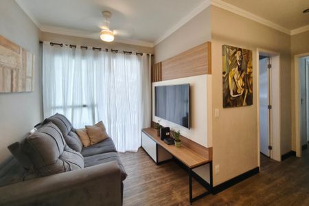 Sala de apartamento à venda com 2 quartos, 65m² em Parque Italia, Campinas