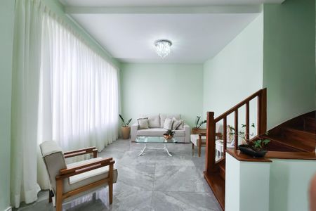 Sala de casa à venda com 4 quartos, 147m² em Laranjeiras, Rio de Janeiro