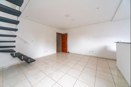 Sala de apartamento para alugar com 3 quartos, 121m² em Vila Pires, Santo André