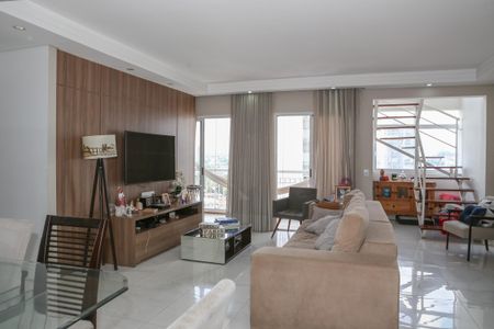 Sala de apartamento à venda com 3 quartos, 222m² em Vila Bela Alianca, São Paulo