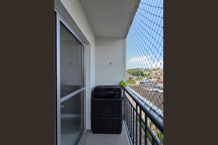 Sacada da Sala de apartamento à venda com 2 quartos, 63m² em Nova Petrópolis, São Bernardo do Campo