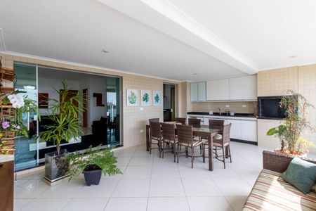Varanda Gourmet de apartamento à venda com 3 quartos, 165m² em Jardim Barbosa, Guarulhos