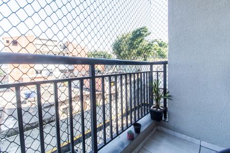 Varanda de apartamento à venda com 2 quartos, 55m² em Vila Sao Luiz (valparaizo), Santana de Parnaíba