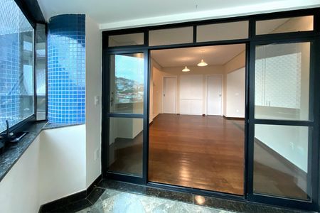Varanda da Sala de apartamento à venda com 3 quartos, 105m² em Comiteco, Belo Horizonte