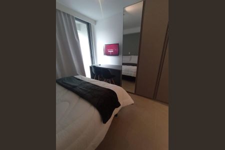 Foto 02 de kitnet/studio para alugar com 1 quarto, 21m² em Indianópolis, São Paulo