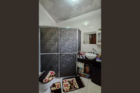 Banheiro da Suíte de casa à venda com 3 quartos, 160m² em Alves Dias, São Bernardo do Campo