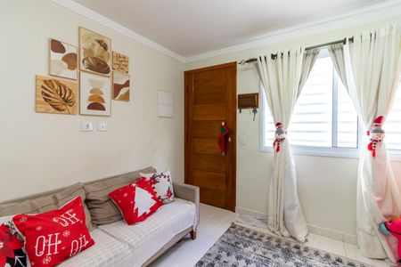 Sala de Estar de casa de condomínio à venda com 2 quartos, 116m² em Sítio do Mandaqui, São Paulo