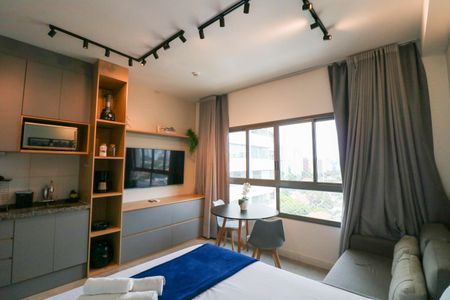 Studio de kitnet/studio à venda com 1 quarto, 29m² em Brooklin, São Paulo