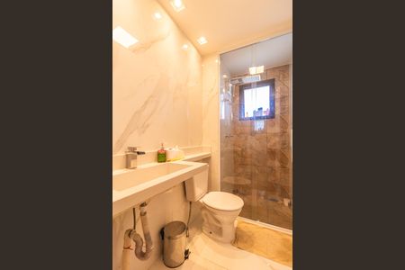 Banheiro da Suíte de apartamento à venda com 2 quartos, 76m² em Tamboré, Barueri