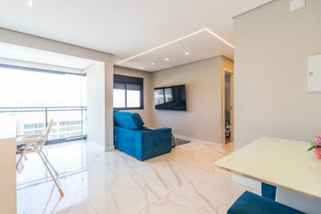 Sala de apartamento à venda com 2 quartos, 76m² em Tamboré, Barueri