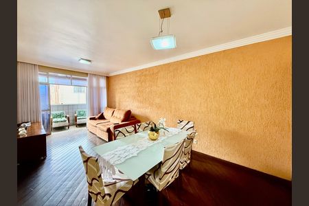 Sala de apartamento à venda com 4 quartos, 107m² em Caiçara-Adelaide, Belo Horizonte