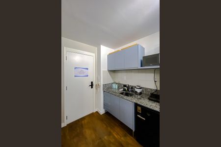 Cozinha de kitnet/studio à venda com 1 quarto, 19m² em Brás, São Paulo