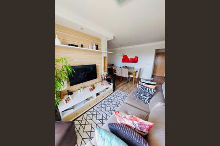 Sala de apartamento à venda com 3 quartos, 75m² em Jardim Consorcio, São Paulo