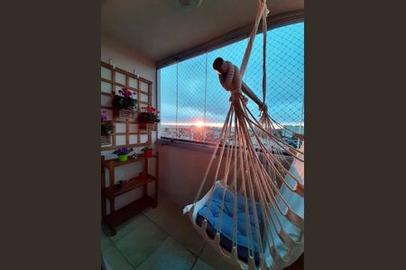 Varanda da Sala de apartamento à venda com 3 quartos, 75m² em Jardim Consorcio, São Paulo